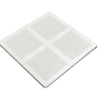 perforated metal acoustic false ceiling